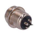 Konektor M12 muški za lemljenje CONM12-MALE-SOLDER