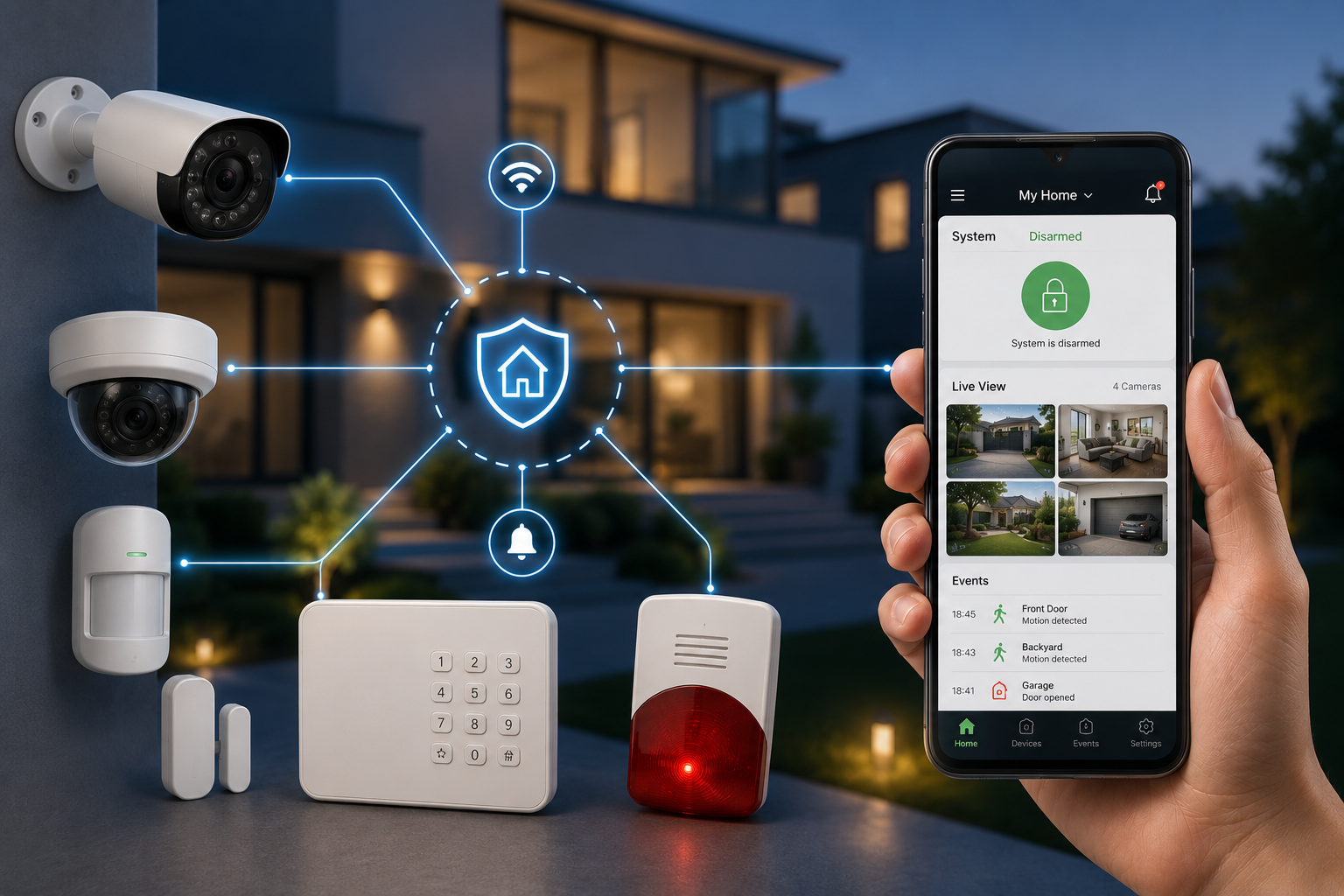 Integracija alarma i video nadzora