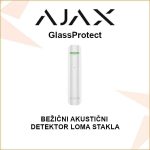 AJAX GlassProtect BEŽIČNI AKUSTIČNI DETEKTOR LOMA STAKLA