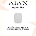 AJAX Keypad Plus BEŽIČNA TIPKOVNICA S UGRAĐENIM RFID ČITAČEM