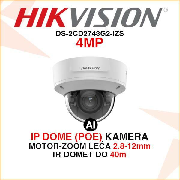 hikvision-ip-dome-acusense-kamera-ds-2cd-ds-2cd2743g2-izs_1 HIKVISION 4MP IP DOME ACUSENSE MOTOR ZOOM KAMERA DS-2CD2743G2-IZS - Slika 1