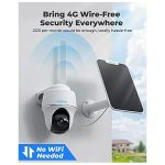 REOLINK GO PT PLUS 5MP BATERIJSKA 4G PT KAMERA + SOLARNI PANEL - Slika 2