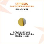RFID NALJEPNICA ZA KONOTRLU PRISTUPA EM-STICKER