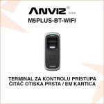 ANVIZ ČITAČ OTISKA PRSTA I EM KARTICA M5PLUS-BT-WIFI