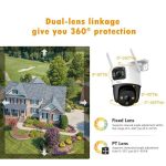 IPC-S7XP-10M0WED IMOU CRUISER DUAL 5MP + 5MP AI PTZ WIFI KAMERA - Slika 3