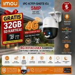 IPC-K7FP-5H0TE-EU IMOU CRUISER SC 5MP 4G ROTACIJSKA AI KAMERA