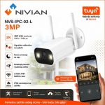 NIVIAN BEŽIČNA TUYA SMART KAMERA 3MP REZOLUCIJE NVS-IPC-02-L