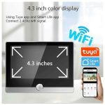 NIVIAN WIFI KAMERA ZA ŠPIJUNKU - SMART SET ZA VRATA NVS-IPC-DOORVIEW1 - Slika 3